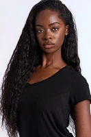 Short Sleeve V-Neck Relaxed Tee
