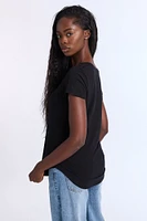 Short Sleeve V-Neck Relaxed Tee