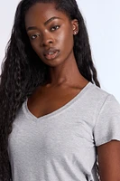 Short Sleeve V-Neck Relaxed Tee