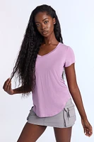 Short Sleeve V-Neck Relaxed Tee