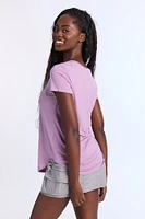 Short Sleeve V-Neck Relaxed Tee
