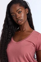 Short Sleeve V-Neck Relaxed Tee