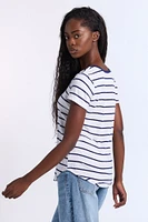 Short Sleeve V-Neck Relaxed Tee