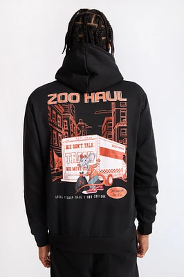 Zoo York Mens Haul Graphic Hoodie