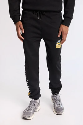 Jogger en molleton imprimé Taxis Zoo York homme