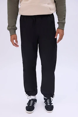 Arsenic Mens Poplin Zipper Cargo Pant
