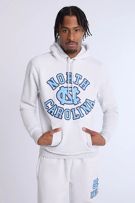 Haut à capuchon logo North Carolina homme