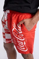 Mens Coca-Cola Beach Short 7"