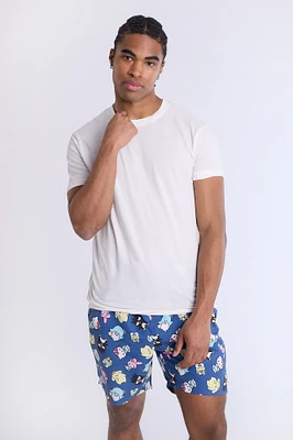 Mens Hello Kitty & Friends Beach Short 7"