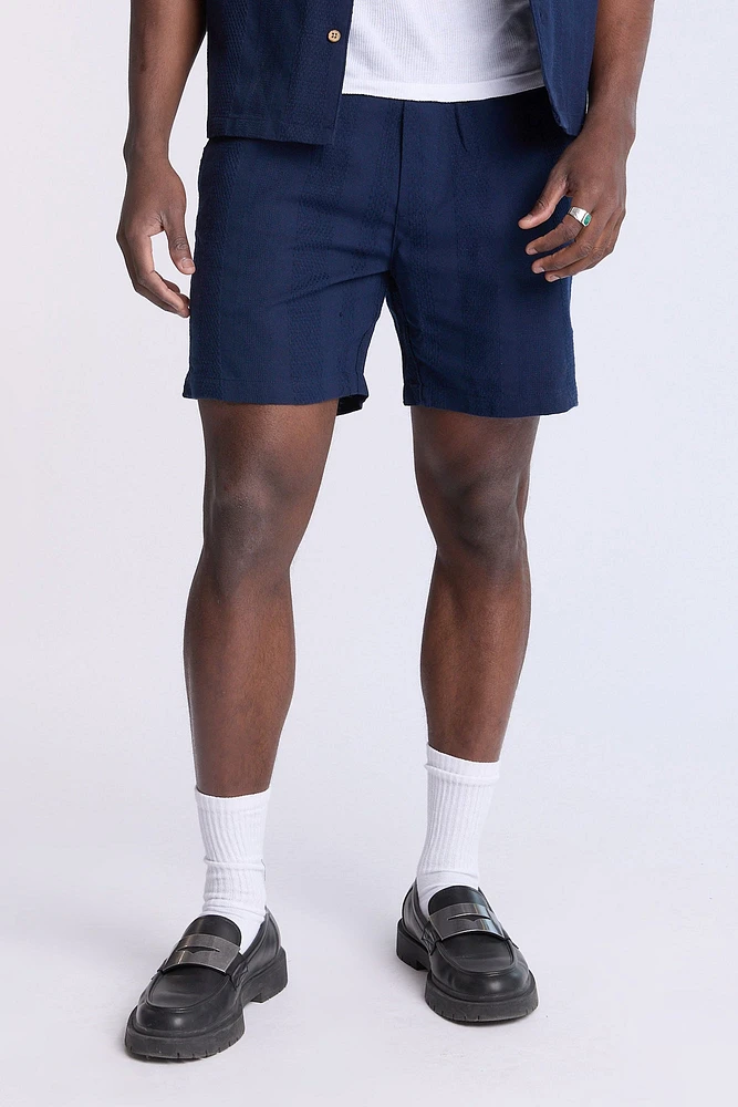 Short texturé 7" Arsenic homme