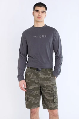 Short cargo ripstop Zoo York homme