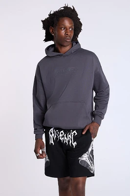 Short en molleton imprimé logo Arsenic homme