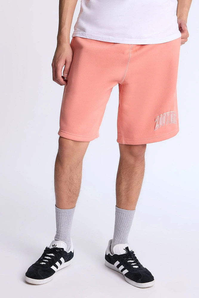 Short en molleton logo Zoo York homme