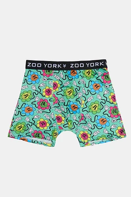 Zoo York Mens Trippy Flowers Boxer Brief