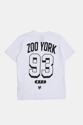 T-shirt imprimé logo universitaire Zoo York homme