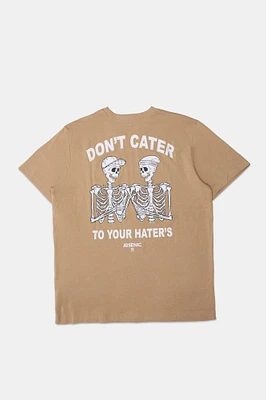 T-shirt imprimé Don't Cater to Your Haters Arsenic homme