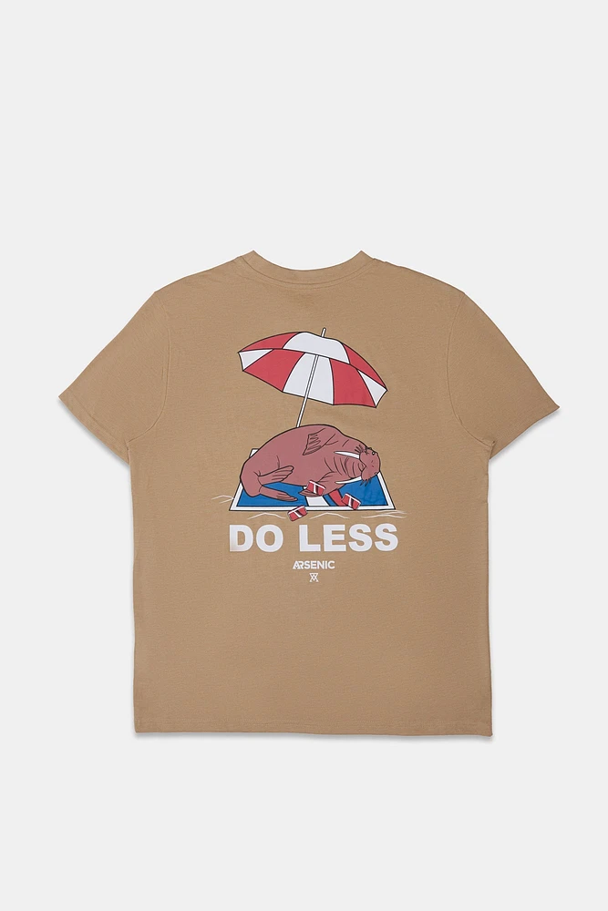 T-shirt imprimé Do Less Arsenic homme