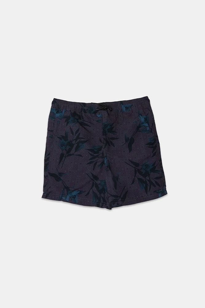 Arsenic Youth Graphic Beach Shorts