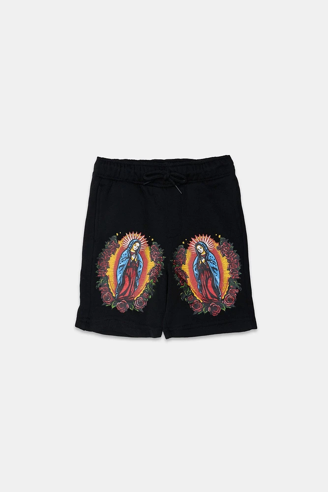 Short en molleton imprimé 8.5" Arsenic junior