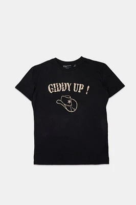 Womens Giddy Up Graphic Tee