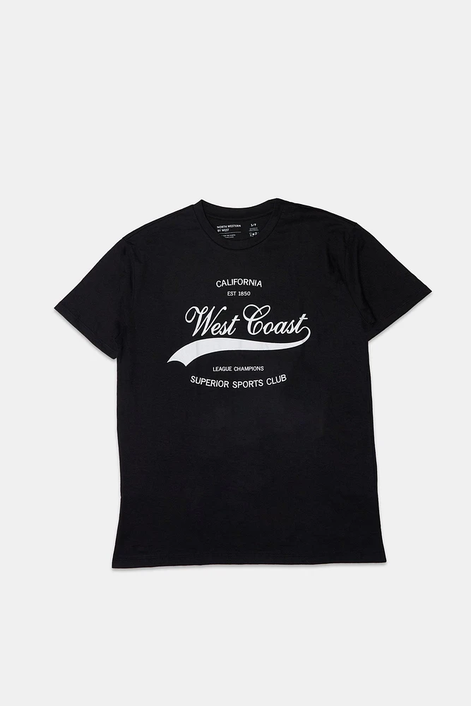 Womens West Coast California Graphic Tee
