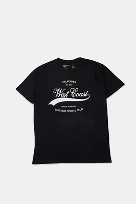 T-shirt imprimé California West Coast femme