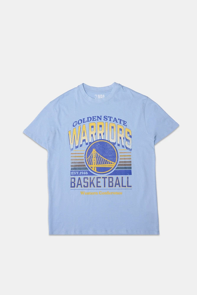 Womens Golden State Warriors Boyfriend Tee