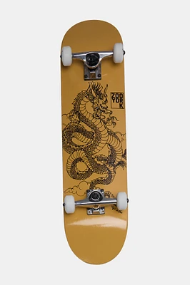 Skateboard imprimé dragon doré Zoo York 7.75"