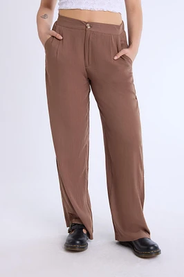 Pantalon à jambes larges