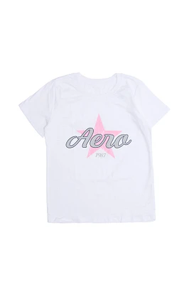 Womens Aéropostale Star Relaxed Graphic Tee