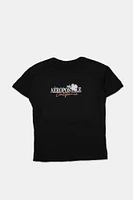 Womens Aéropostale California Flower Boxy Graphic Tee