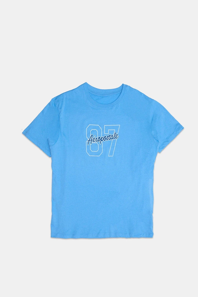 Womens Aéropostale Graphic Boxy Tee