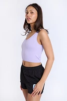 Ribbed Knit V-Neck Tank Top