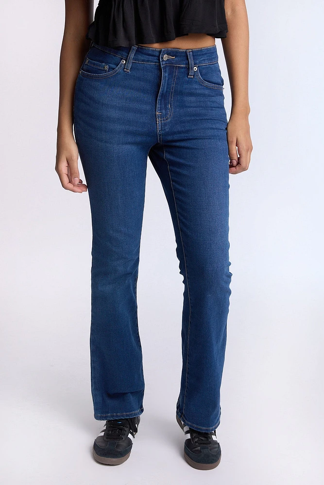 Jean mi-taille bootcut AERO