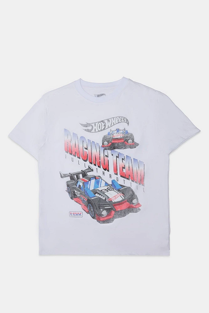 Hot Wheels Racing Team Boyfriend Tee