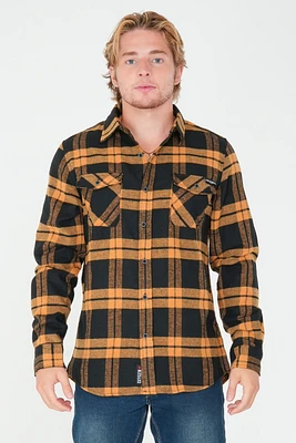 Chemise en flanelle à carreaux