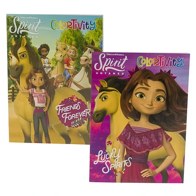 80 Page Spirit Untamed Coloring Book Assorted Styles