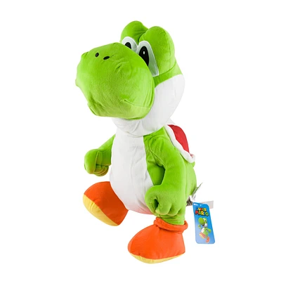 Super Mario Yoshi Super Soft Plush Pillow - 21"