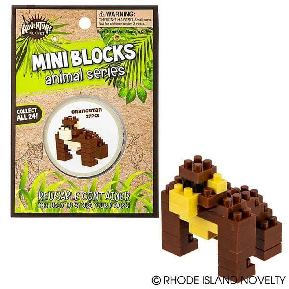 Mini Blocks - Orangutan 37 Pieces