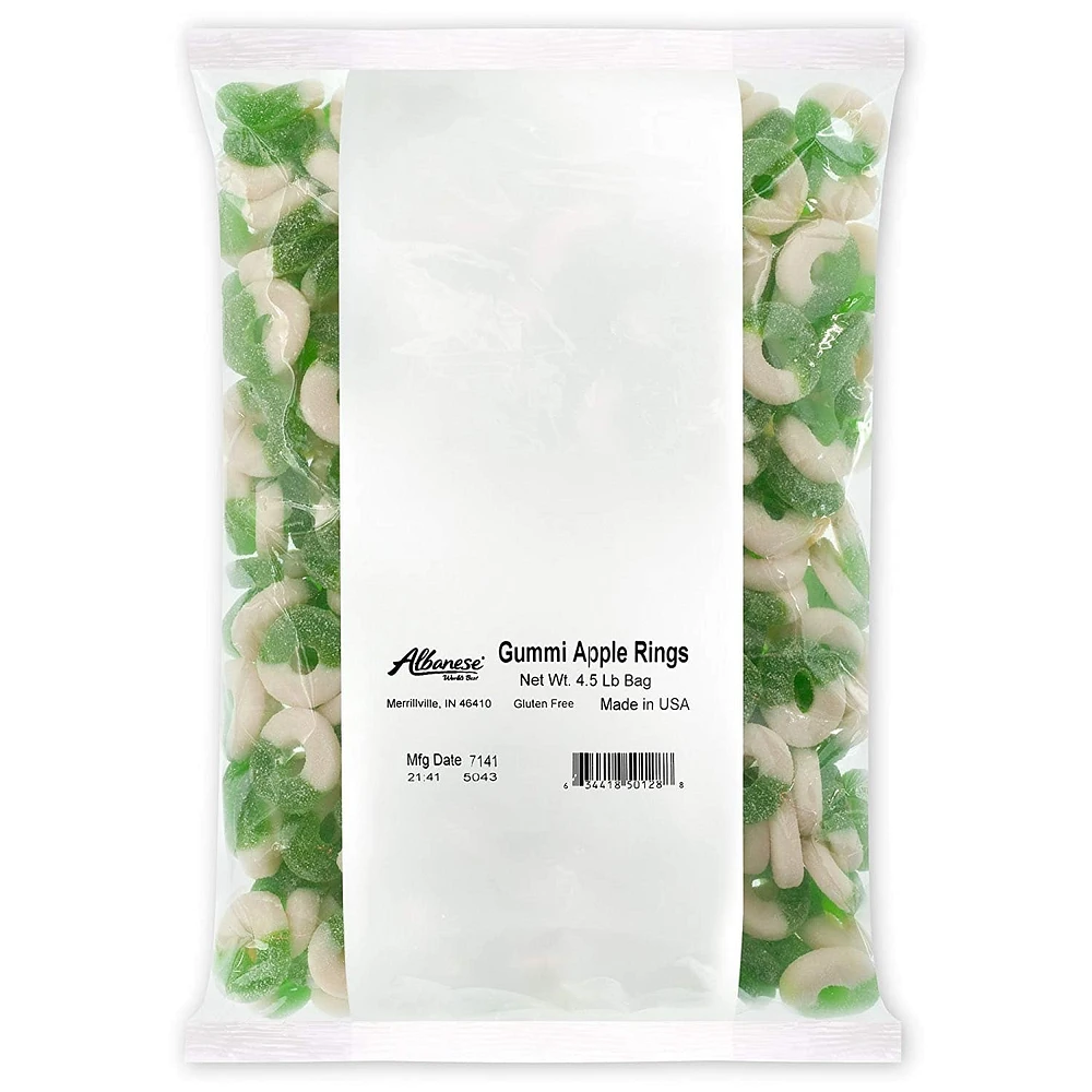 Gummi Apple Rings 4.5 lb. Bag