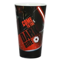 Star Wars Darth Vader Come to the Dark Side 16 oz. Glass