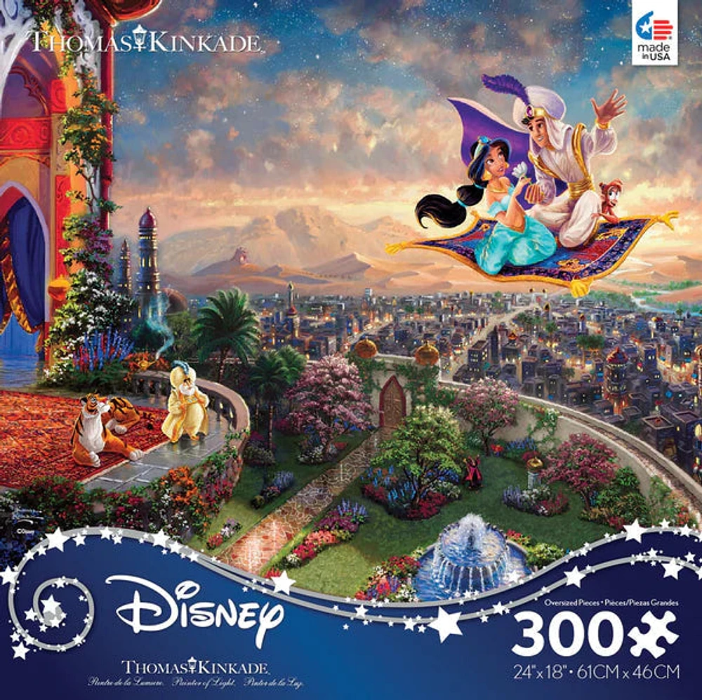 Thomas Kinkade Disney - Aladdin - 300 Piece Puzzle