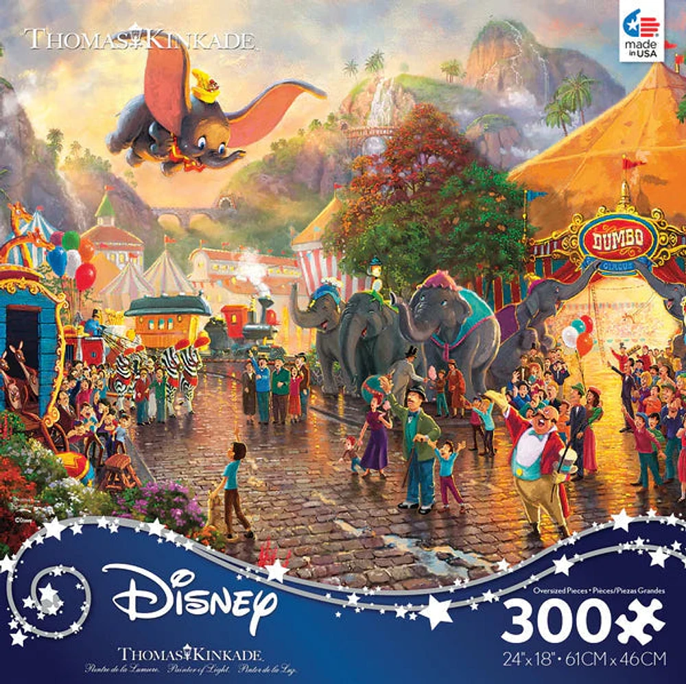 Thomas Kinkade Disney - Dumbo - 300 Piece Puzzle