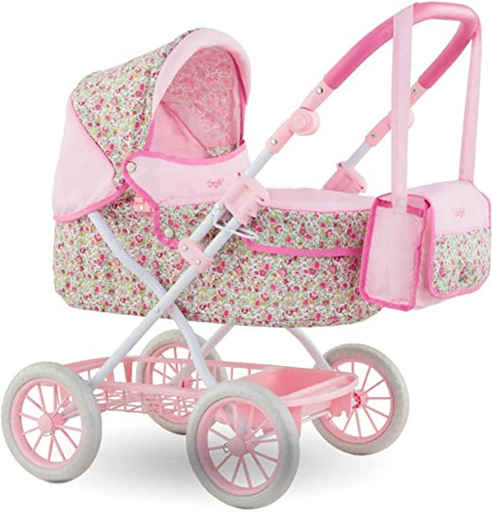 Floral Baby Doll Carriage for 14/17" Baby Doll