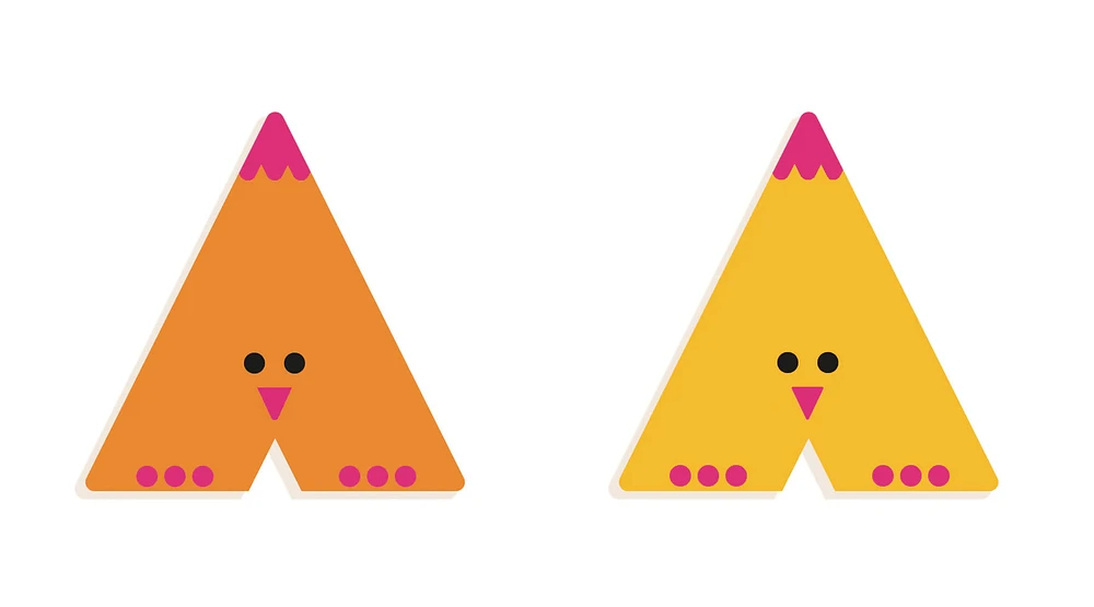 Wood Letters Graphic Animal