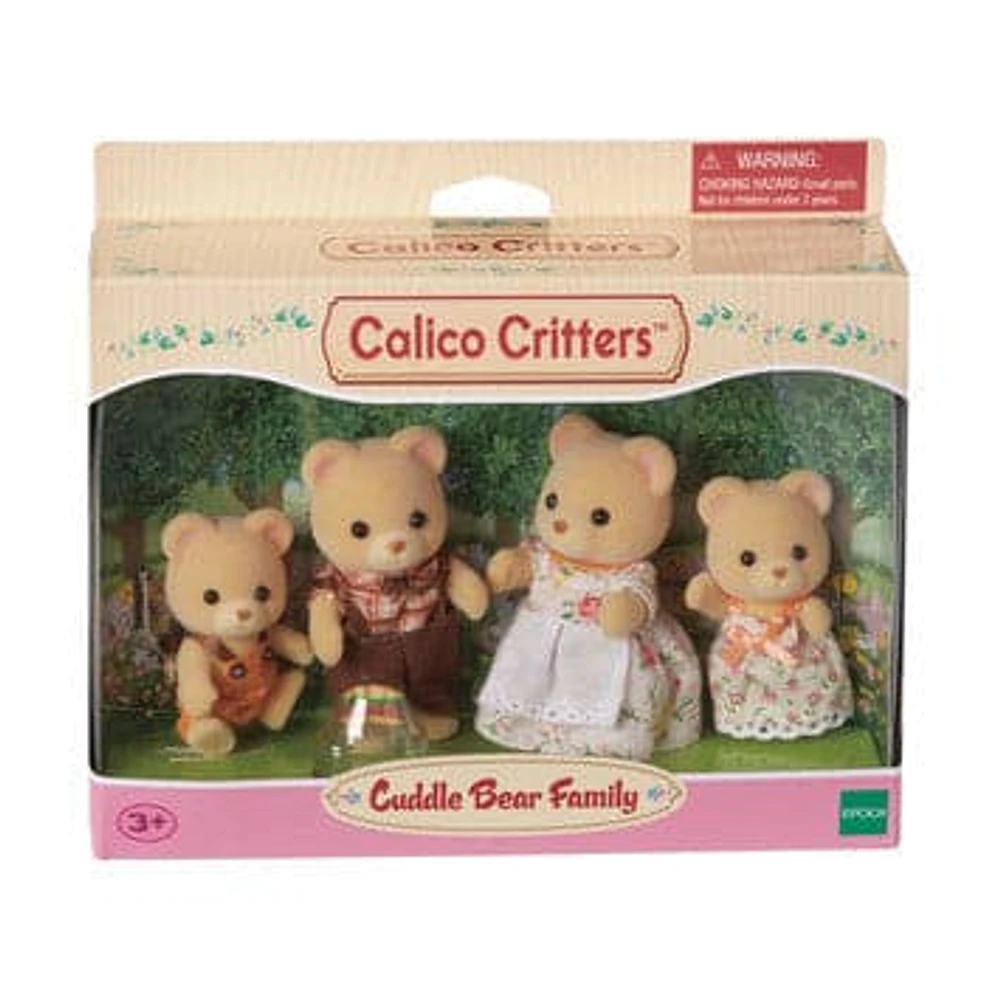 Calico Critters Cuddle Bear Family