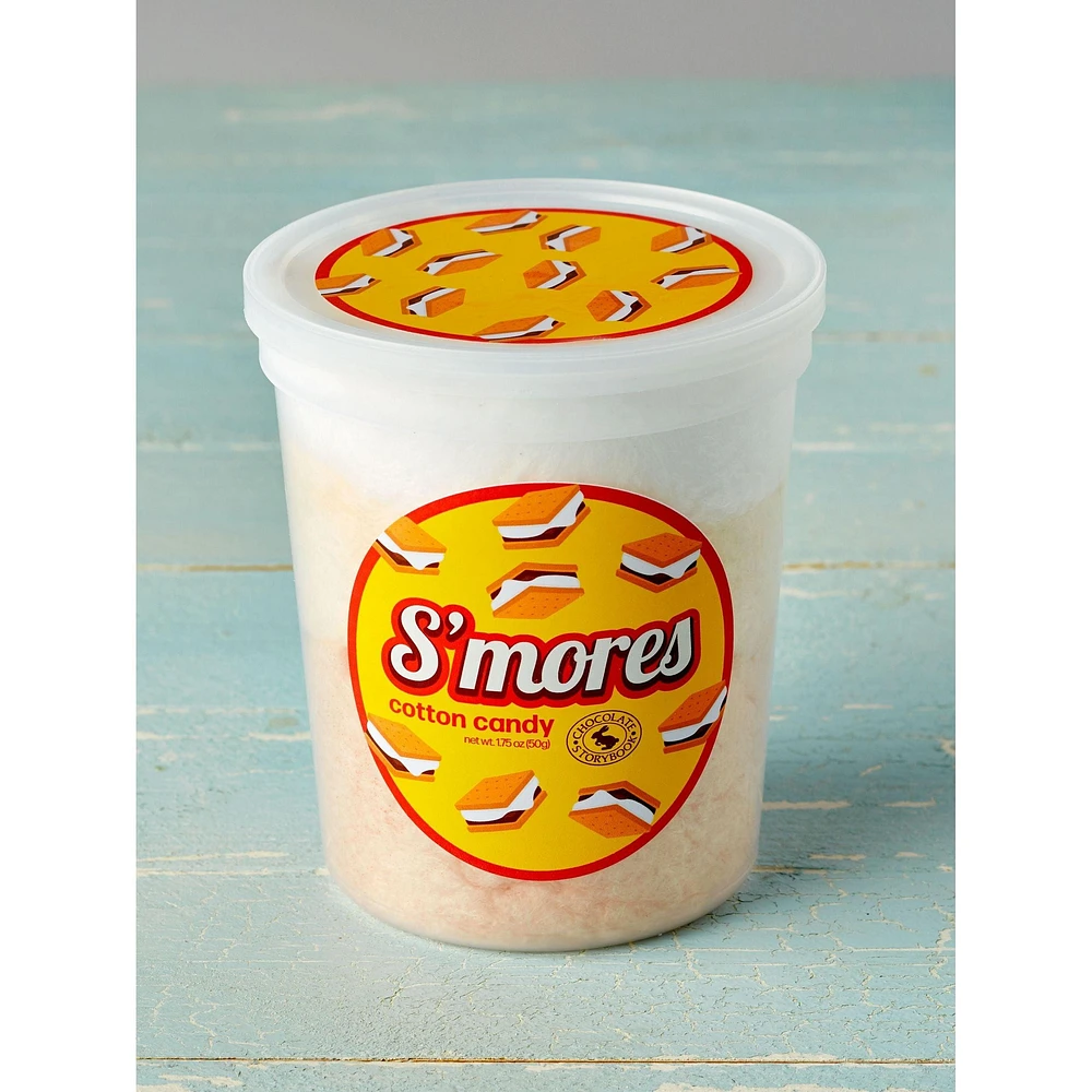 S'mores Gourmet Cotton Candy