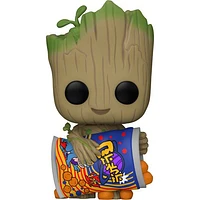 I Am Groot - Groot with Cheese Puffs Funko Pop! Vinyl Figure