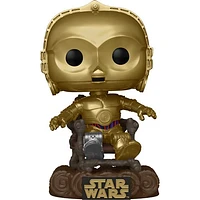 Star Wars: Return of the Jedi 40th Anniversary - C-3PO in Chair Funko Pop! Vinyl Figure