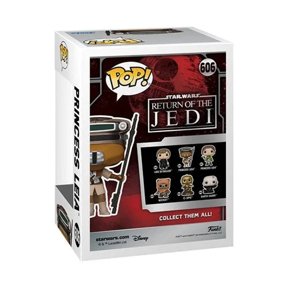Star Wars: Return of the Jedi 40th Anniversary - Princess Leia (Boushh) Funko Pop! Vinyl Figure